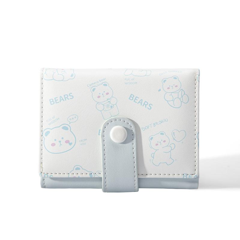 Bunny Wallet Trifold PU Short Wallet For Women