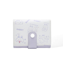 Bunny Wallet Trifold PU Short Wallet For Women