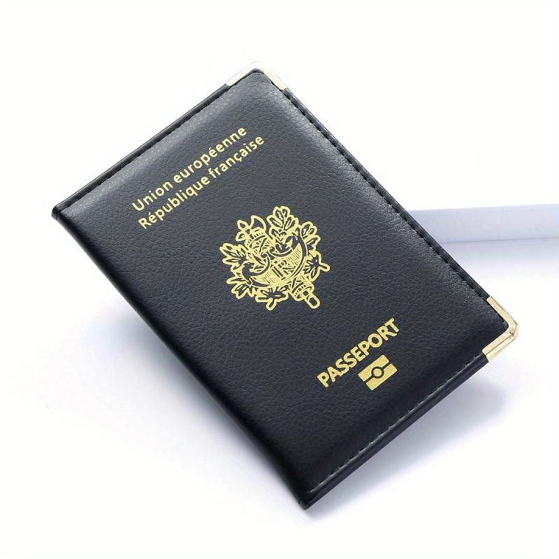 Pattern Passport Case Bifold Travel Wallet Minimalist Holder