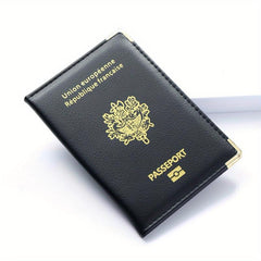 Pattern Passport Case Bifold Travel Wallet Minimalist Holder