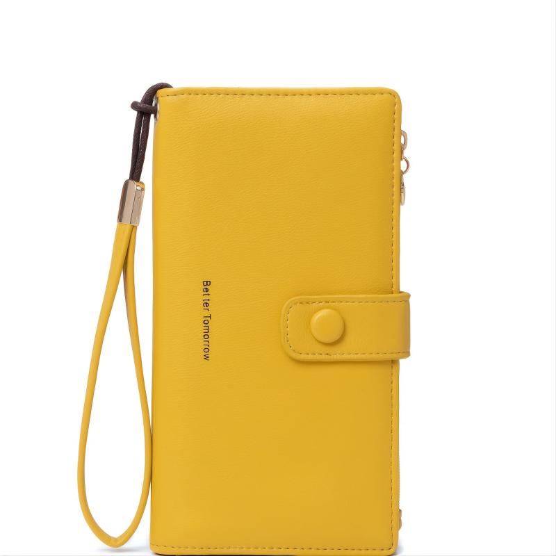 PU Women's RFID Travel Wallet Touch Screen Phone Bag Clutch Bag