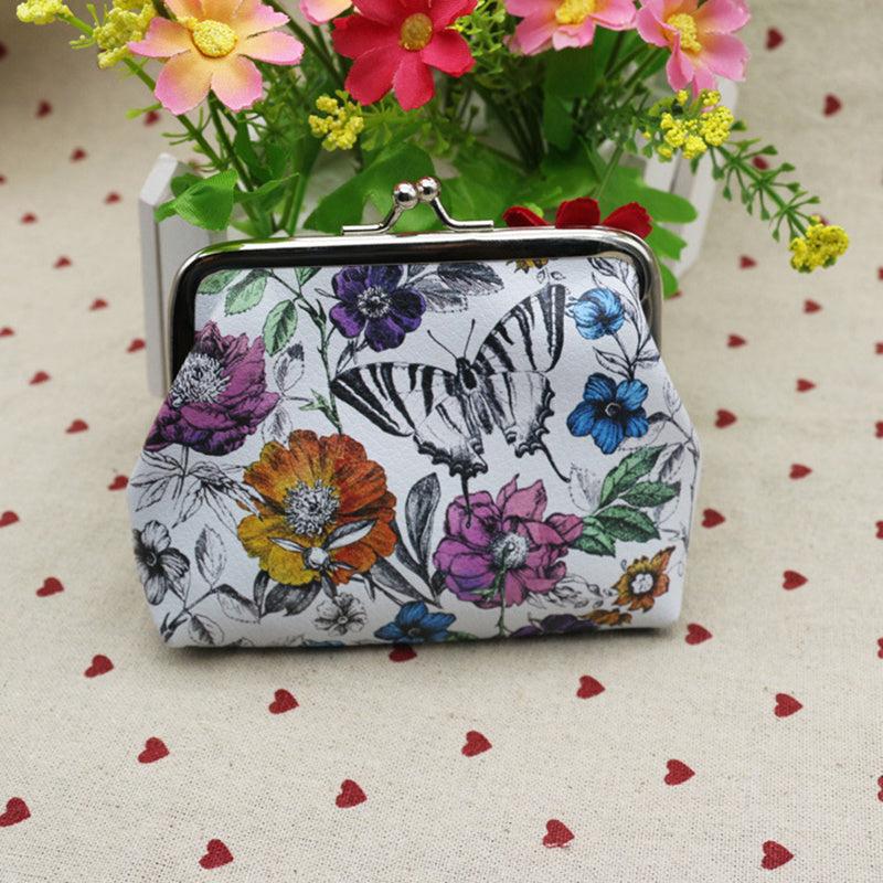 Cartoon Print Coin Purse Women's Small Storage Bag For Keys & Lipstick