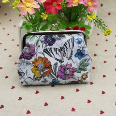 Cartoon Print Coin Purse Women's Small Storage Bag For Keys & Lipstick