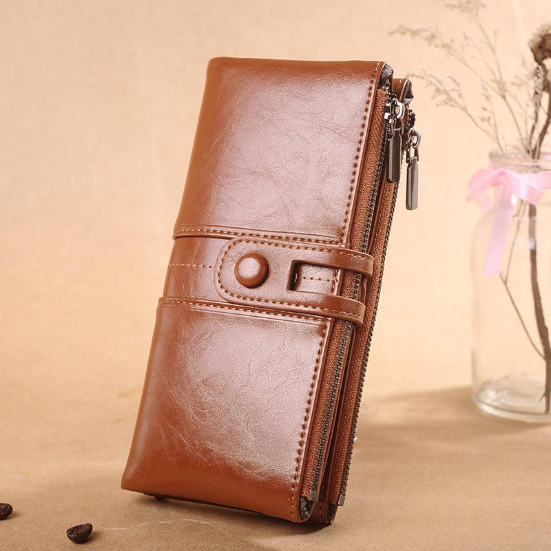Vintage Coin Purse Large Capacity Card Case