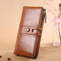 Vintage Coin Purse Large Capacity Card Case