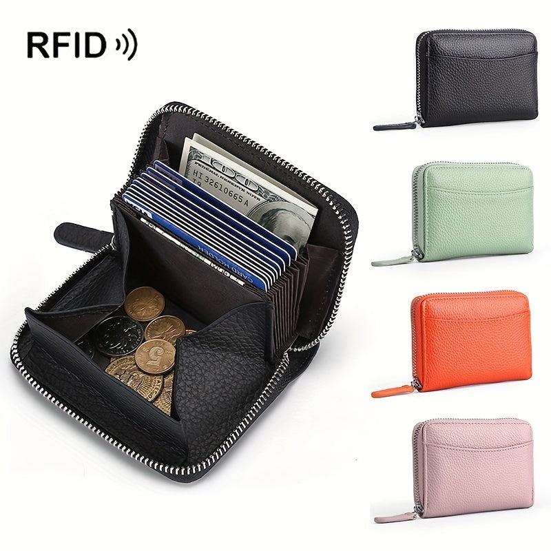 Vintage Leather Wallet Credit Card Storage & Organizer Coin Purse