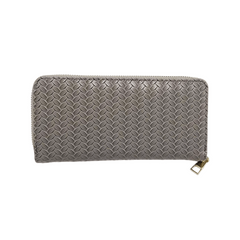 Large Capacity Zipper Clutch Coin Purse Solid Wallet