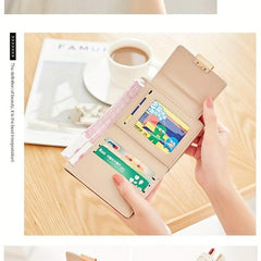 Pattern Short Wallet Stylish Coin Purse Credit Card Case