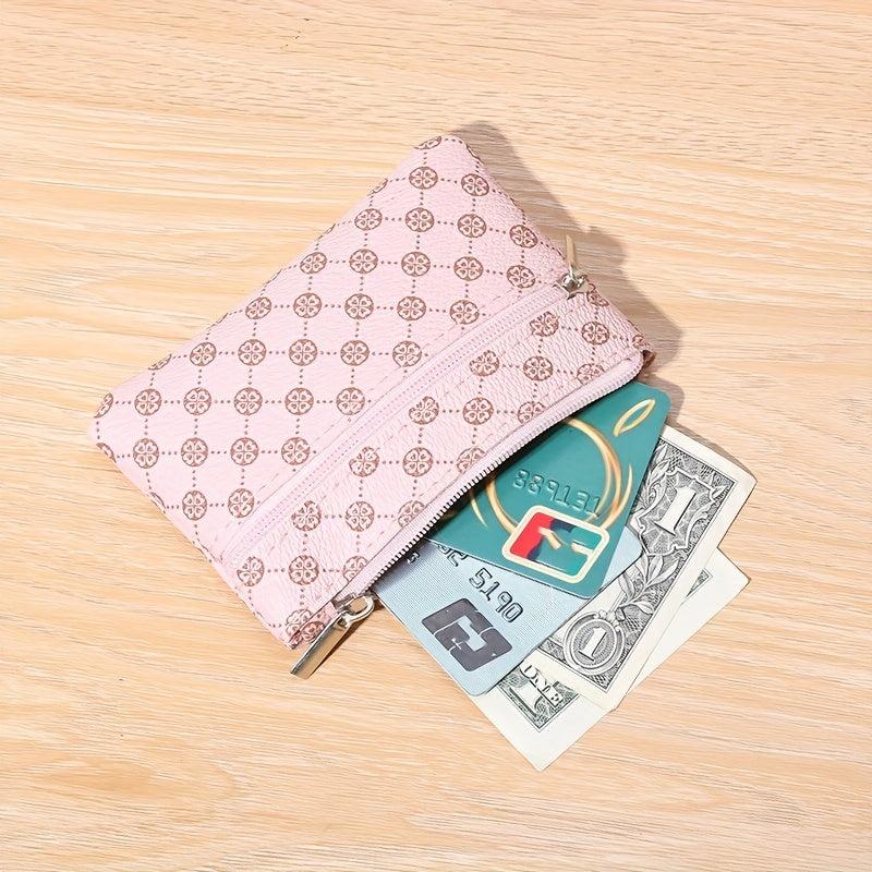 Women's Mini Coin Purse Portable Clutch Wallet