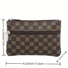 Women's Mini Coin Purse Portable Clutch Wallet
