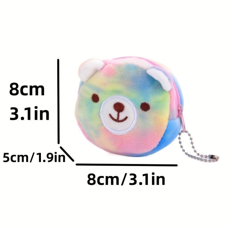 Mini Cartoon Coin Purse Zipper Portable Storage Pouch Earphone Bag