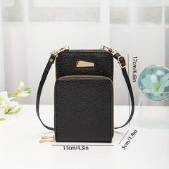 Women's Phone Shoulder Bag Lightweight Coin Purse For Work