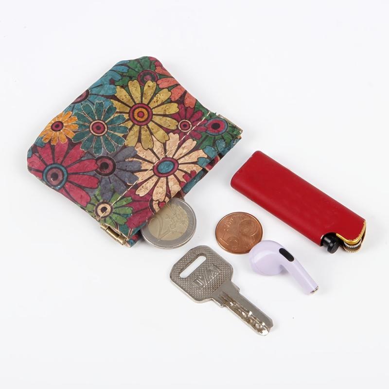 Vintage Flower Pattern Pouch Mini Coin Purse