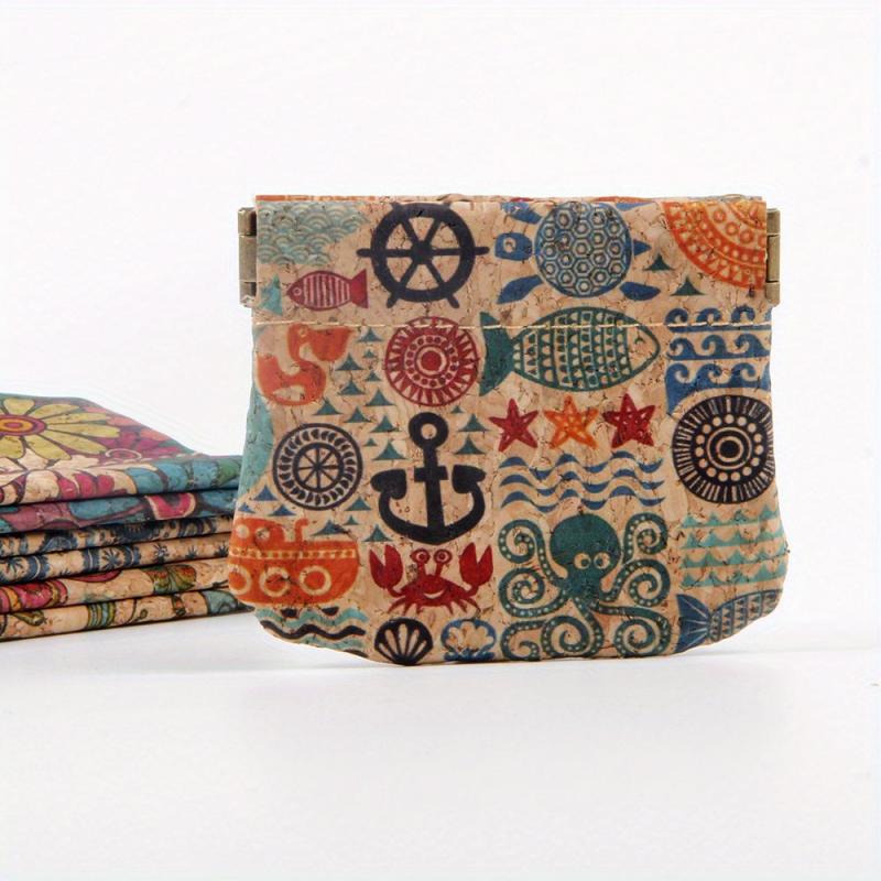 Vintage Flower Pattern Pouch Mini Coin Purse