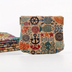 Vintage Flower Pattern Pouch Mini Coin Purse