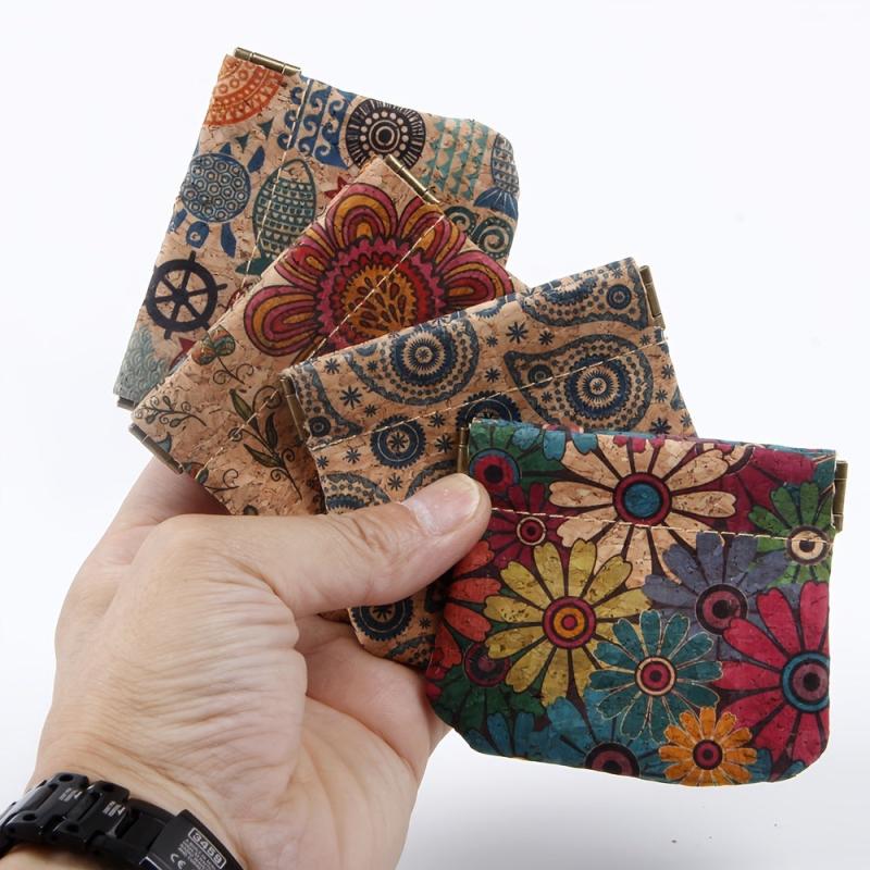 Vintage Flower Pattern Pouch Mini Coin Purse