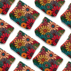 Vintage Flower Pattern Pouch Mini Coin Purse