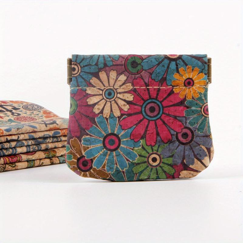 Vintage Flower Pattern Pouch Mini Coin Purse