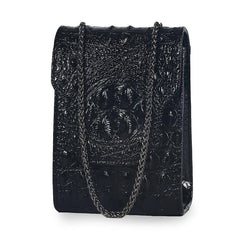 Phone Wallet Chain Shoulder Bag Faux Leather Coin Purse