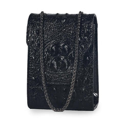 Phone Wallet Chain Shoulder Bag Faux Leather Coin Purse