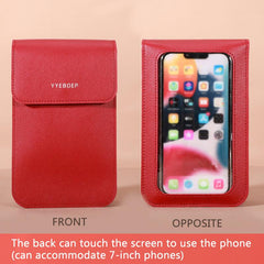 Touch Screen Mobile Phone Bag Mini Crossbody Purse For Women