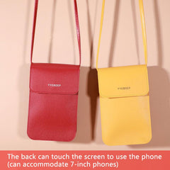 Touch Screen Mobile Phone Bag Mini Crossbody Purse For Women