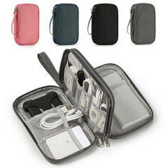 Solid Data Cable Storage Bag Large Capacity Travel Bag Dustproof Bag