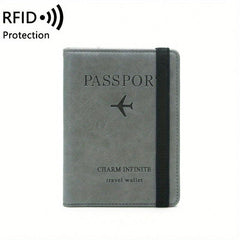 RFID Anti-theft Passport Holder Travel Wallet