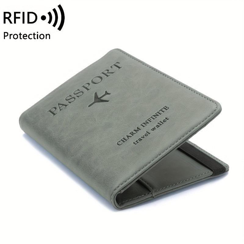 RFID Anti-theft Passport Holder Travel Wallet