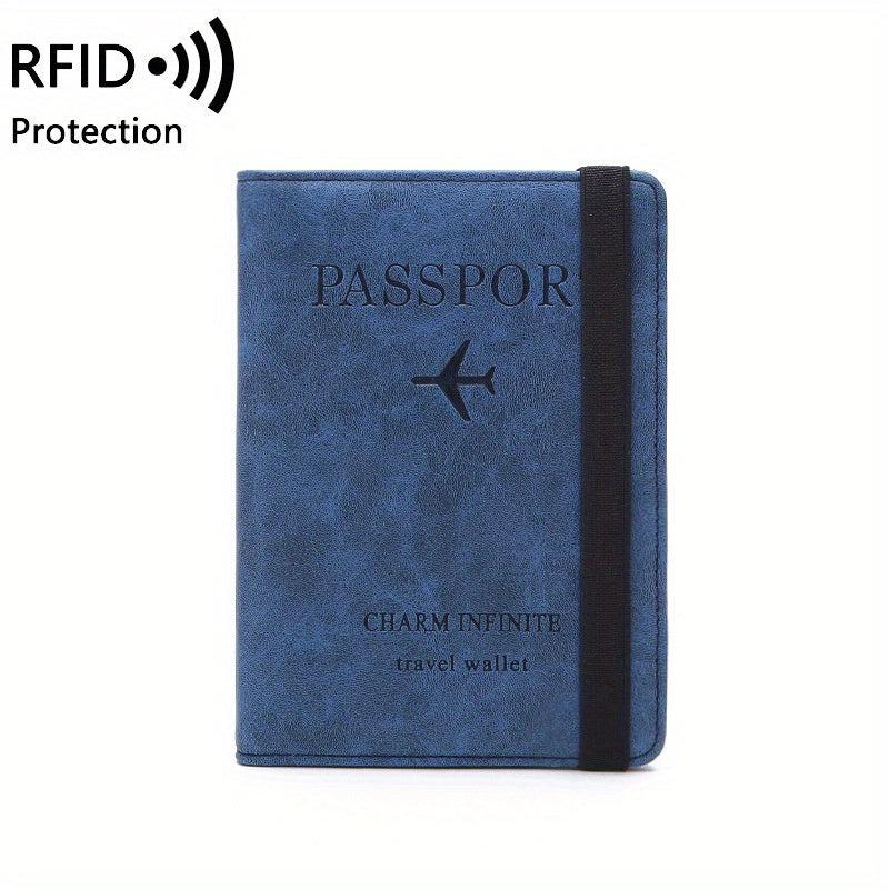 RFID Anti-theft Passport Holder Travel Wallet