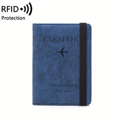 RFID Anti-theft Passport Holder Travel Wallet