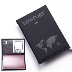 Solid Passport Case Portable Travel Passport Cover Lightweight