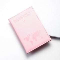 Solid Passport Case Portable Travel Passport Cover Lightweight