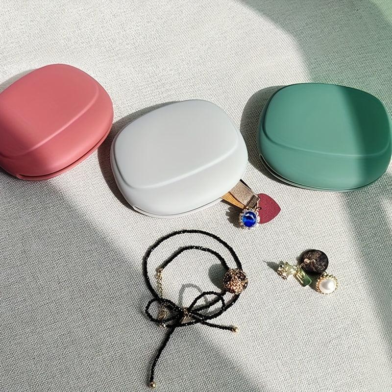Silicone Storage Bag Headphone Jewelry Hair Rope Mini Round Coin Purse