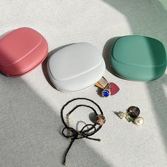 Silicone Storage Bag Headphone Jewelry Hair Rope Mini Round Coin Purse