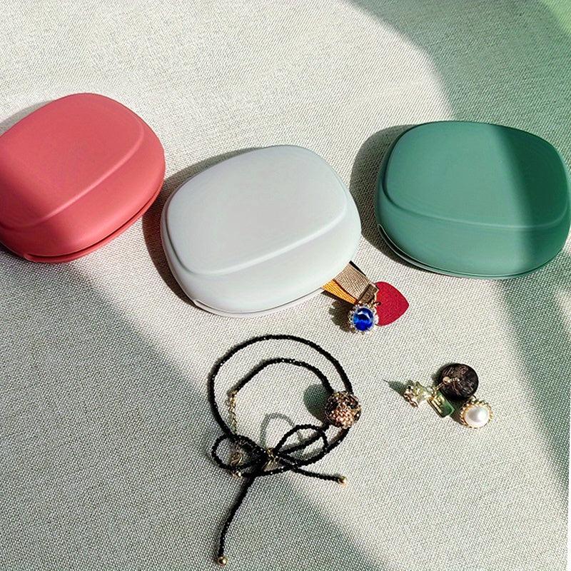 Silicone Storage Bag Headphone Jewelry Hair Rope Mini Round Coin Purse