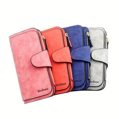 Women's Vintage Clutch Wallet Large Capacity Coin Purse
