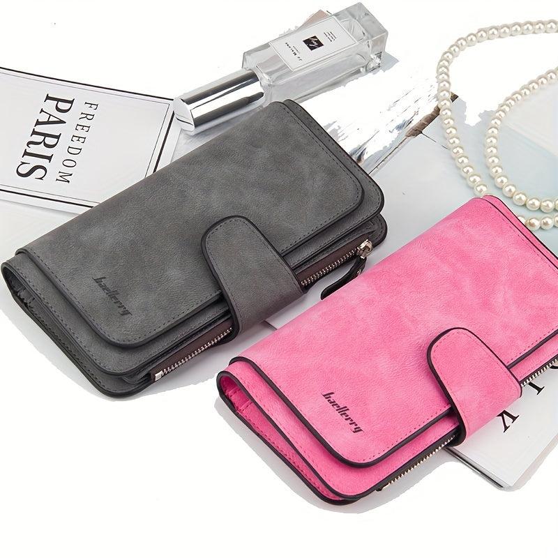 Women's Vintage Long Wallet Coin Purse Clutch