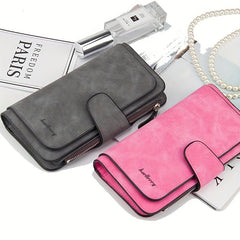 Women's Vintage Long Wallet Coin Purse Clutch