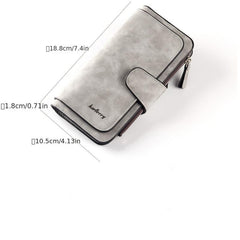 Women's Vintage Long Wallet Coin Purse Clutch