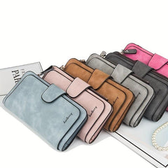 Women's Vintage Long Wallet Coin Purse Clutch