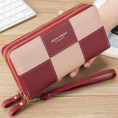 Large Capacity Long Wallet Clutch Bag Cell Phone Coin Purse