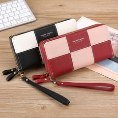 Large Capacity Long Wallet Clutch Bag Cell Phone Coin Purse