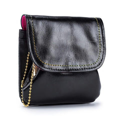 Solid Coin Purse Flap Purse Clutch Wallet Kiss Lock