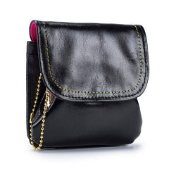 Solid Coin Purse Flap Purse Clutch Wallet Kiss Lock