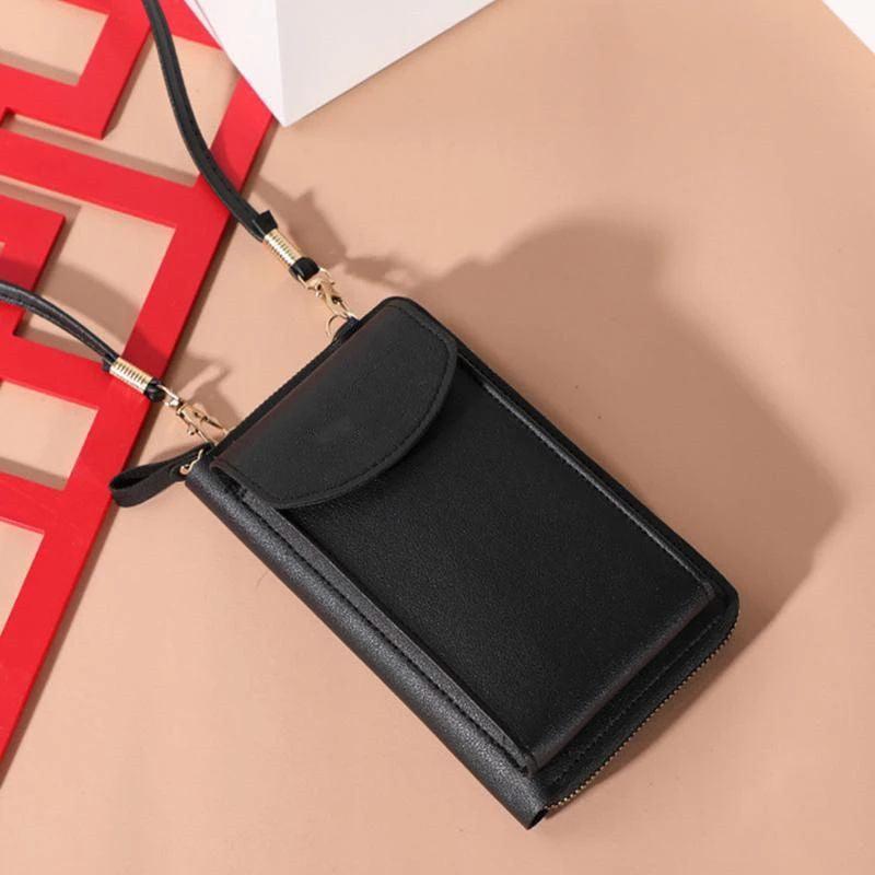 Minimalist Cell Phone Bag Lightweight Shoulder Bag Women's Versatile Coin Purse