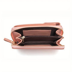 Small Crossbody Purse for Women Zipper Wallet with Phone Pocket