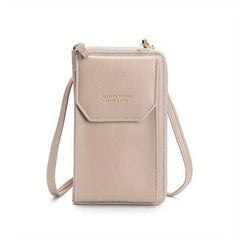 Small Crossbody Purse for Women Zipper Wallet with Phone Pocket