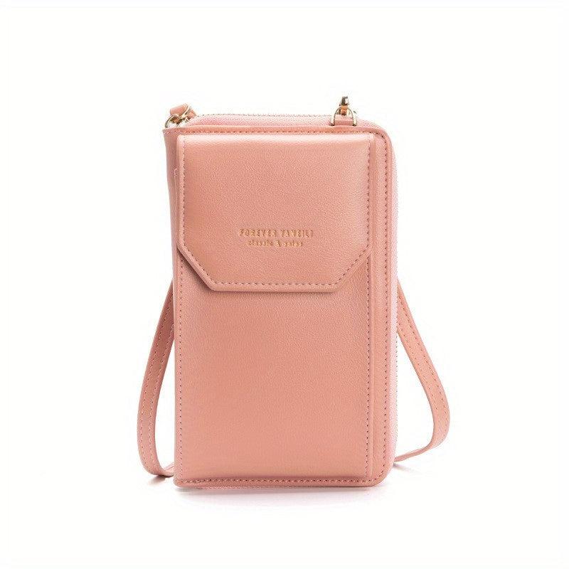 Small Crossbody Purse for Women Zipper Wallet with Phone Pocket