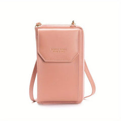 Small Crossbody Purse for Women Zipper Wallet with Phone Pocket